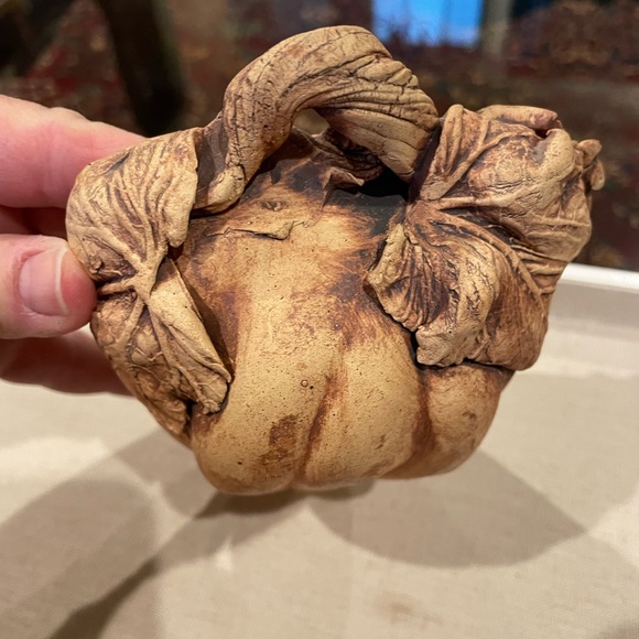 Terrafirma Ceramic “Squash” bowl, Robins Egg Blue - Picture 5 of 9